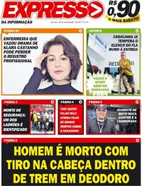 Capa do jornal Expresso da Informação 28/06/2022