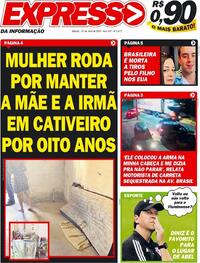 Capa do jornal Expresso da Informação 30/04/2022