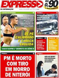 Capa do jornal Expresso da Informação 30/06/2022