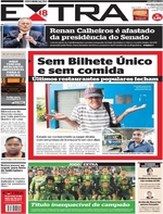 Capa do jornal Extra 06/12/2016