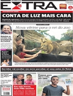 Capa do jornal Extra 17/12/2016