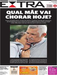 Capa do jornal Extra 01/04/2017