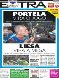 Capa do jornal Extra 02/03/2017