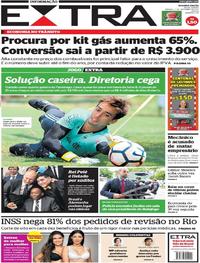Capa do jornal Extra 02/12/2017