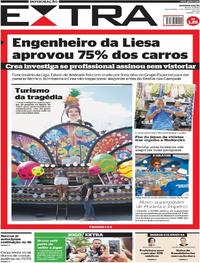 Capa do jornal Extra 03/03/2017
