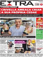 Capa do jornal Extra 04/02/2017