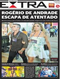 Capa do jornal Extra 05/09/2017