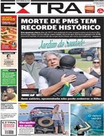 Capa do jornal Extra 06/01/2017