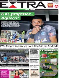Capa do jornal Extra 09/09/2017