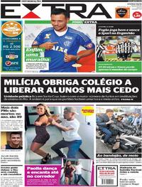 Capa do jornal Extra 18/07/2017