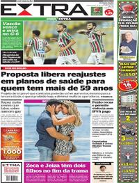 Capa do jornal Extra 19/10/2017