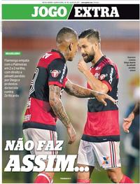 Capa do jornal Extra 20/07/2017
