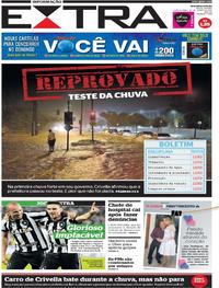 Capa do jornal Extra 22/06/2017