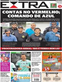 Capa do jornal Extra 22/11/2017