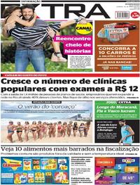 Capa do jornal Extra 26/03/2017