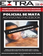Capa do jornal Extra 30/01/2017