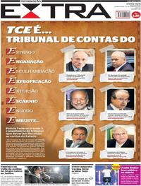 Capa do jornal Extra 30/03/2017