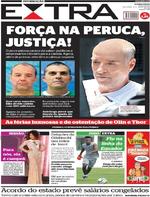 Capa do jornal Extra 31/01/2017