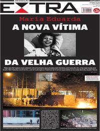 Capa do jornal Extra 31/03/2017