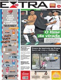 Capa do jornal Extra 03/04/2018