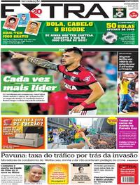 Capa do jornal Extra 04/06/2018