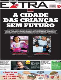 Capa do jornal Extra 07/02/2018