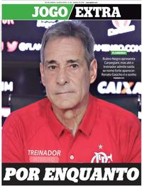 Capa do jornal Extra 10/01/2018