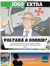 Capa do jornal Extra 17/12/2018