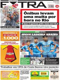 Capa do jornal Extra 20/08/2018