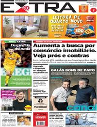 Capa do jornal Extra 22/04/2018