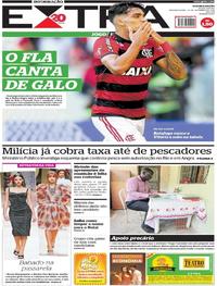 Capa do jornal Extra 24/09/2018