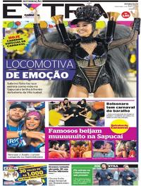 Capa do jornal Extra 05/03/2019