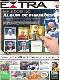 Capa do jornal Extra 22/03/2019