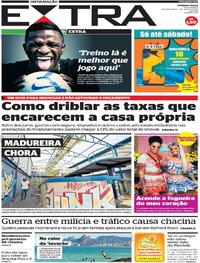 Capa do jornal Extra 01/07/2019