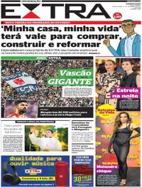 Capa do jornal Extra 04/12/2019