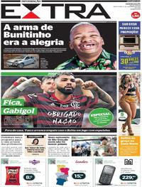 Capa do jornal Extra 06/12/2019