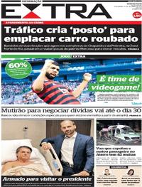 Capa do jornal Extra 10/09/2019