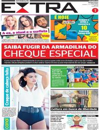 Capa do jornal Extra 16/06/2019