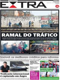 Capa do jornal Extra 16/09/2019