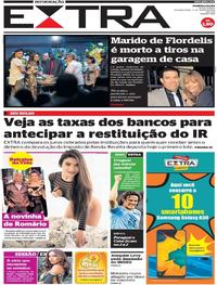 Capa do jornal Extra 17/06/2019