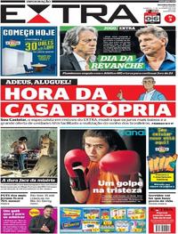 Capa do jornal Extra 17/11/2019