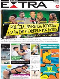 Capa do jornal Extra 22/06/2019