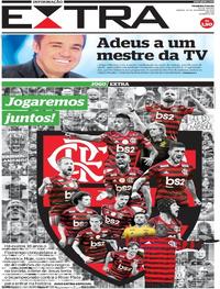 Capa do jornal Extra 23/11/2019