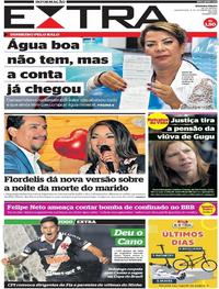 Capa do jornal Extra 06/02/2020