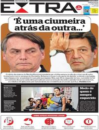 Capa do jornal Extra 07/04/2020