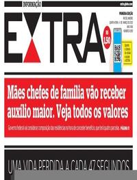 Capa do jornal Extra 04/03/2021