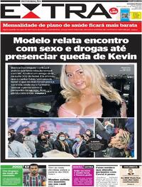 Capa do jornal Extra 19/05/2021