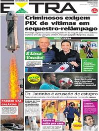 Capa do jornal Extra 21/07/2021