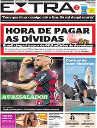 Capa do jornal Extra 01/08/2022