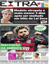 Capa do jornal Extra 03/08/2022